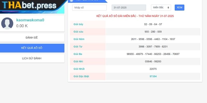 Cách bắt tổng đề theo giải 7 xổ số miền Bắc