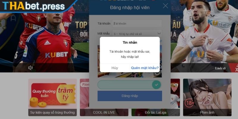 Cần lưu ý gì khi đăng nhập tài khoản THABET để tránh rủi ro?