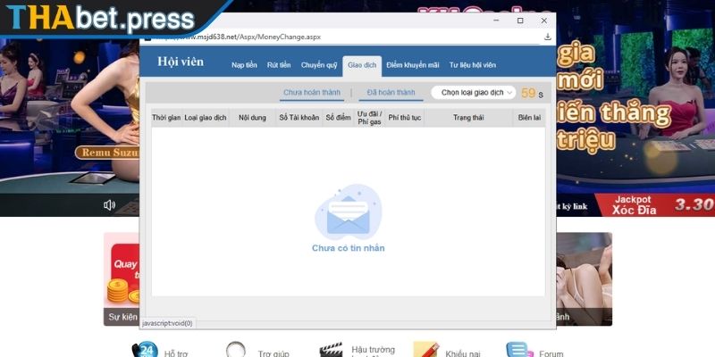 Những lưu ý khi nạp tiền vào tài khoản THABET an toàn