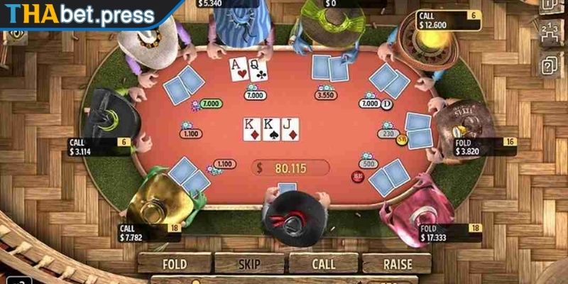 Poker THABET - Luật Chơi, Vòng Cược Và Chiến Thuật Cụ Thể 1 Quy luật chơi Poker THABET thành viên mới cần biết